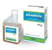 Antiparasitic AKARVIL 2% Each 1 ml contains 20 mg Flumethrin.