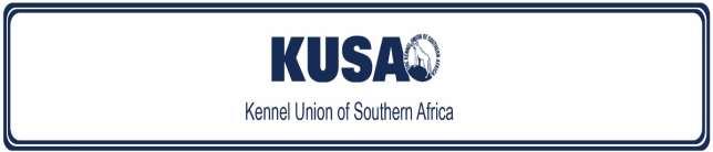 SCHEDULE 5 Q (RDT) KENNEL UNION OF SOUTHERN AFRICA REGULATIONS FOR RESCUE DOG TRIALS (RDT) Effective 01.02.2017 Contents 1. Licensing and Holding of Rescue Dog Trials (RDT) 2.