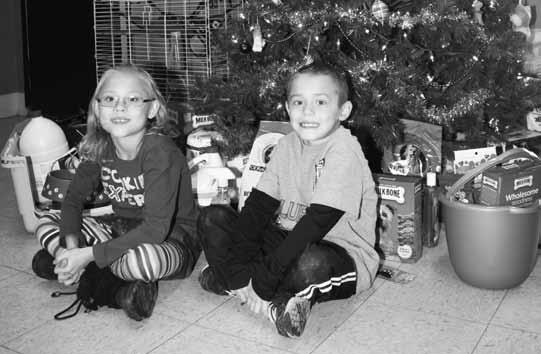 They arrived early on Saturday morning, November 17, 2012 when their mother, Michelle Steed Gebczyk, drove the children to the shelter.