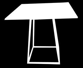 Top Cafe Table Black