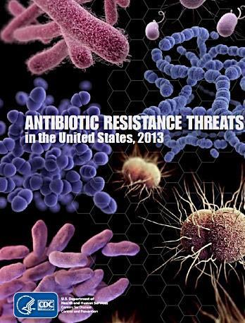 How Have the Prevalence Survey Results Been Used for national burden estimates in CDC s report on Antimicrobial Resistance