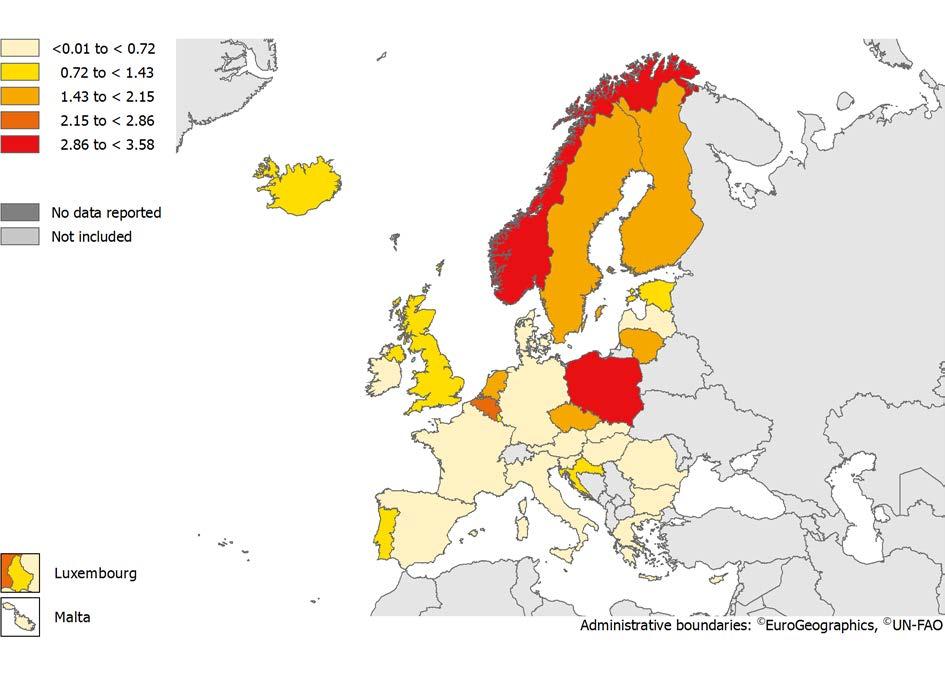 Surveillance of antimicrobial consumption in Europe 2013-14 SURVEILLANCE REPORT Figure 3.