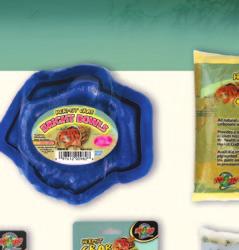HERMIT CRAB RAMP BOWL Slanted ramp side allows crabs easy access to water or food.