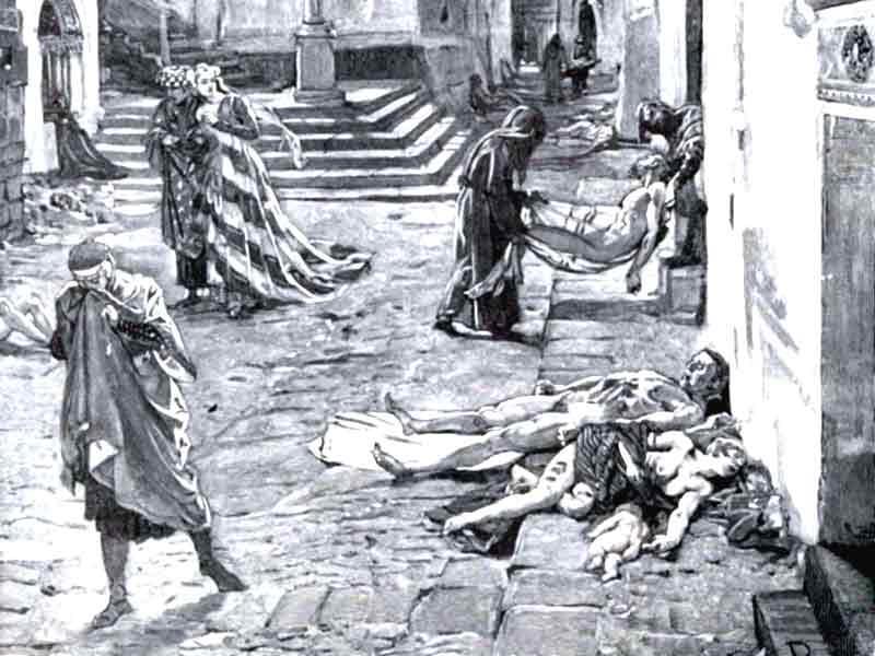 Major Pandemics: 541 AD - Plague of Justinian 1346 AD - Black Death (proven by paleogenomics) 1894 AD - Modern