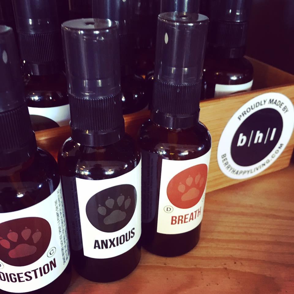 Berry OUR RANGE: HOMEMADE & LOCAL CERTIFIED PURE THERAPEUTIC GRADE OILS, TESTED FOR PURITY & POTENCY LOVE YOUR PETS AROMATHERAPY RANGE