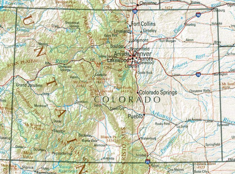 Rocky Mountain Wood Tick Samples from 21 counties Mostly mountain counties