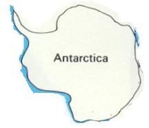 Evidence for the rearrangement of crustal plates and continental drift indicates that Australia