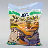 Graining: 0,05-1 mm 71017 7,5 kg 3 JBL TerraSand natural yellow Bottom covering for desert