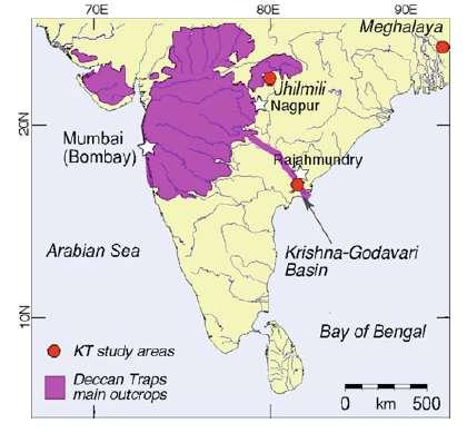 Deccan Traps volcanic outpourings The Deccan eruptions released copious quantities of SO 2