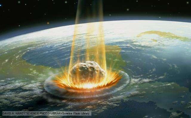 Impact events Impact events, proposed as causes of mass extinction, are when the planet is struck by a comet or meteor large enough to create a huge