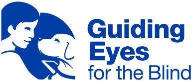 I! GUIDING EYES FOR THE BLIND MONTGOMERY REGION Training Center & Offices 611 Granite Springs Road Yorktown Heights, NY 10598 800-942-0149 www.guidingeyes.