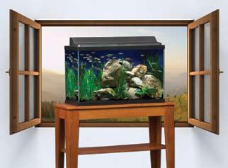 Chapter 2 Location, Location, Location changing, glass cleaning, feeding, filter replacement, adding/removing fish, plants, heaters, decorative items, et. al. 2. Give it Your Level Best Your aquarium must sit on a level surface.