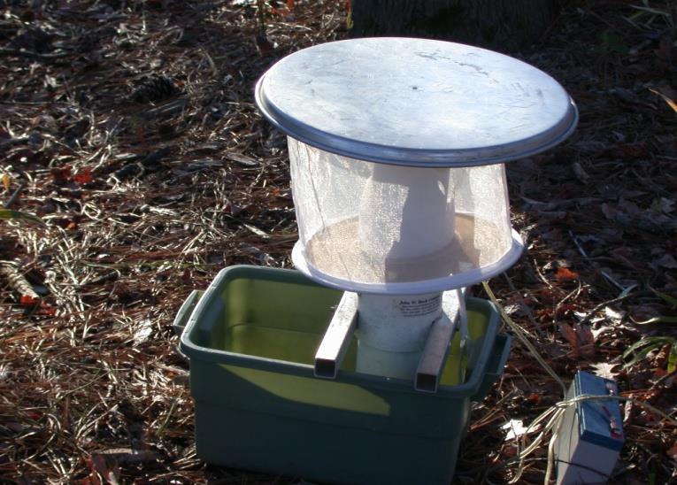 and WNV. The biology laboratory carries out this program, employing several different types of mosquito traps (see figure 6).