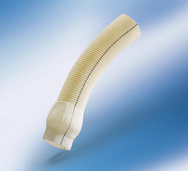 Woven Vascular Grafts CARDIOROOT Aortic Graft Maquet CARDIOROOT Competitor A Straight Tube The proximal collar can be used for prosthetic valve sewing or trimmed/inverted for valve sparing procedures.