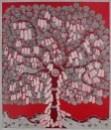 0 Manisha Jha The Jackfruit Tree (Tree of Life series) Mithila 01 Acrylic and ink on canvas 69 1/4 59 1/ 69