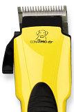 trimmer blade for paws, face, ears Rubberized nonslip grip Includes 8 comb attachments, plus