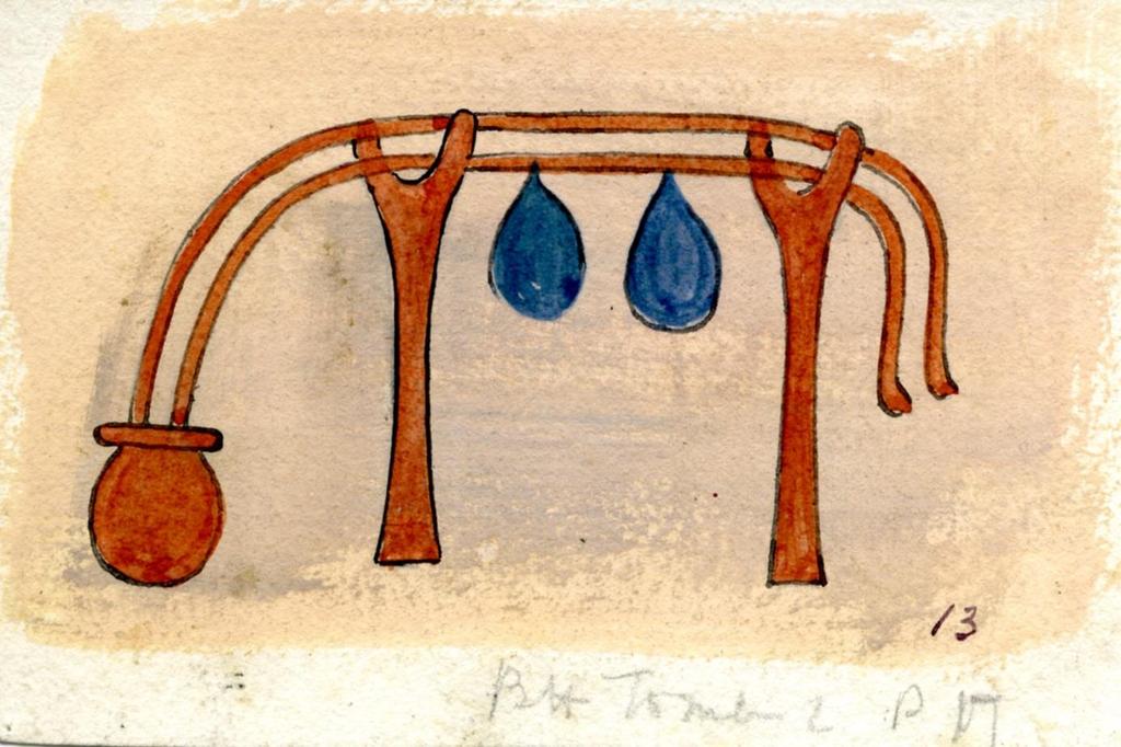 Vine on Props hieroglyph [Gardiner M43] from