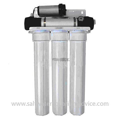 Get an RO filter...makes good drinking water too! 7.