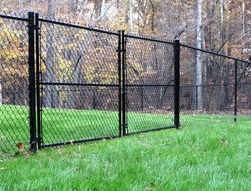 2. CHAIN LINK FENCES In general, this type of fence is not allowed.