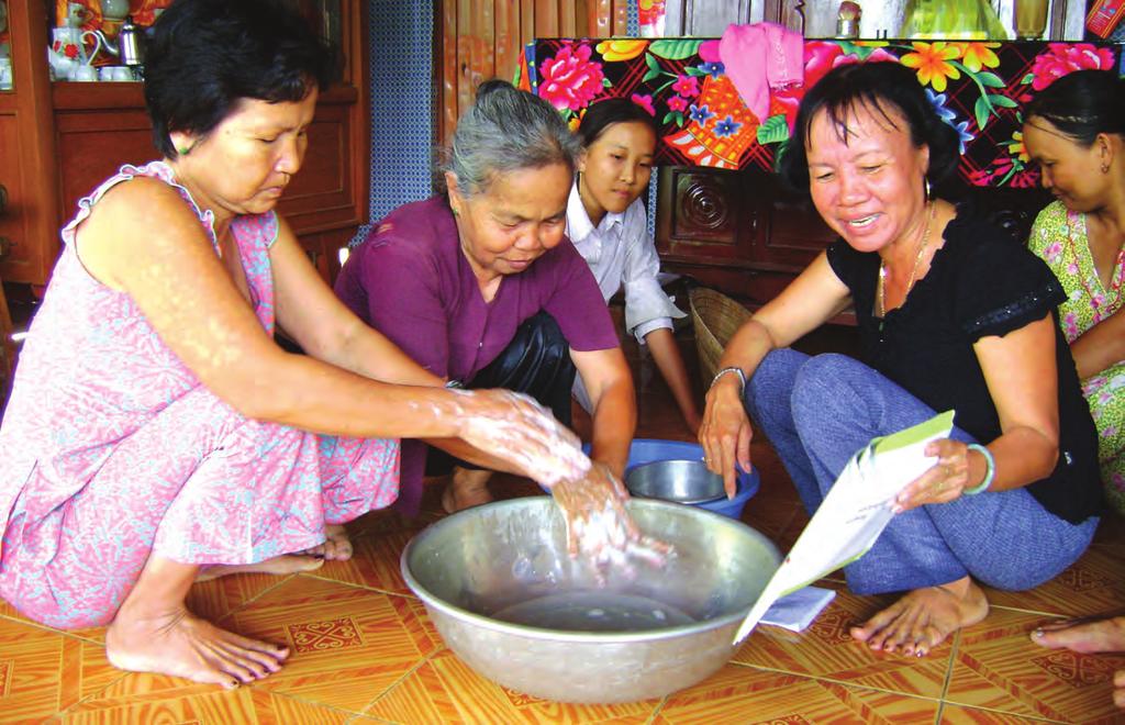 Vietnam: A Handwashing Behavior Change Journey 7 However, based on our experience in Vietnam, this first step is the most crucial in designing an evidence-based campaign as the research findings are