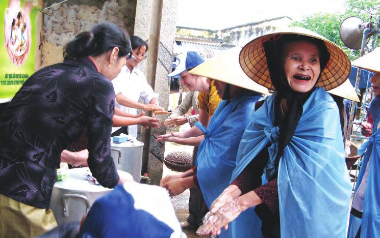 8 Vietnam: A Handwashing Behavior Change Journey Illustration 6: A Grandmother Washing Hands at a Market Meeting Acknowledgments The authors wish to thank Jacqueline Devine, Amy Lynn Grossman, Hnin