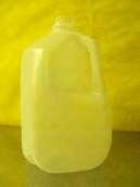 plastic jugs Commonly milk or juice jugs used by animals to manipulate.