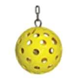 Super challenger Forage foraging ball with a metal plate in the middle increasing difficulty Sanitize every 2 weeks or as needed Foraging