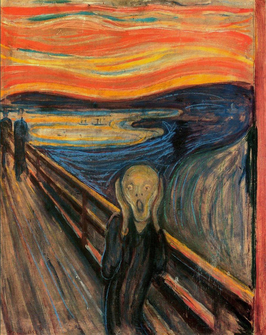 The Scream Edvard Munch The Scream, one of the most paintings in the world, wraps up the entire ending of the story, starting with the injury of Kapu, a pack member, who was fired on by one of the
