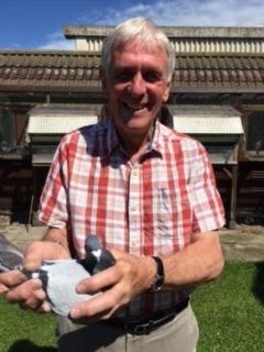 Thanks to Nigel and his crew for looking after the pigeons, they came back in excellent condition. 1 st pigeon is a Herman Couster and the 2 nd was a Janssen. Thank you to the Ponderosa UK Stud.