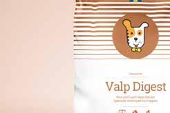 A highly digestible, recipe for puppies with sensitive digestive systems.