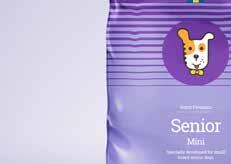No artificial colors or preservatives. Senior 58% 19% 7% Older dogs. Senior contains only the best ingredients with high digestibility and a high nutritional value.