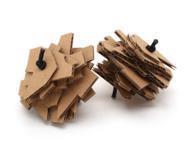 Cardboard Cluster (24 Cardboard Clusters = 2 hrs.) Anything small and full of movement is sure to entice any feline!