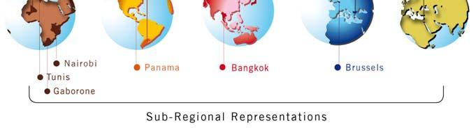 of the region. Each term of office. It represents the Commission also meets every year on Members between the Regional the margin of the World Assembly of Commissions meetings. Delegates.