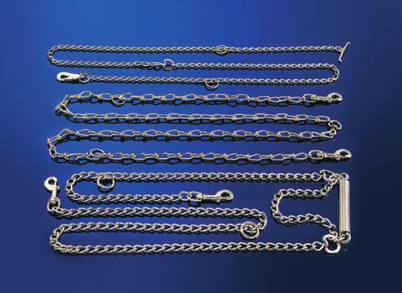 6 7 5 fur saving permission for VDH-exams STEEL CHROME-PLATED STEEL NICKEL-PLATED Collar, long links allowed for VDH (FCI) verifications cm 55 0.