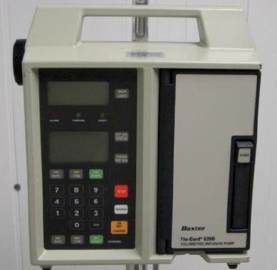 Volumetric Infusion pumps can be used to administer