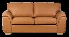 Sofa Page 62-67 Available fabrics and wood colors 42 43 ELLA 3 SEAT DUO / NORDIC 92 Leather: