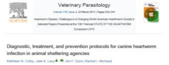 Moxidectin (Advantage Multi ) topical preparation at labeled preventive dose No adverse reaction has been seen with this preparation FDA approved for eliminating microfilaria Treating Shelter Dogs