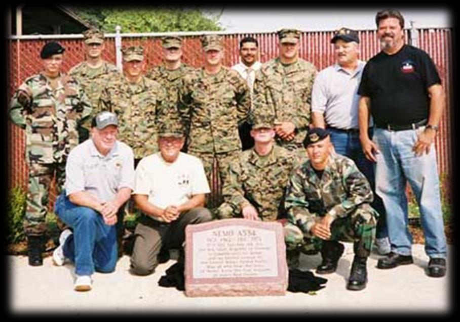 On September 23, 2005, several of the old dog handlers who had visited the site initially were invited to the graduation of SSD, Team II and the dedication ceremony of Nemo s memorial headstone.
