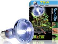Long lasting Sun Glo halogen bulbs provide a broad spectrum light with a natural,
