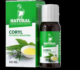 Natural Coryl Optimizes breathing capacities NEW!