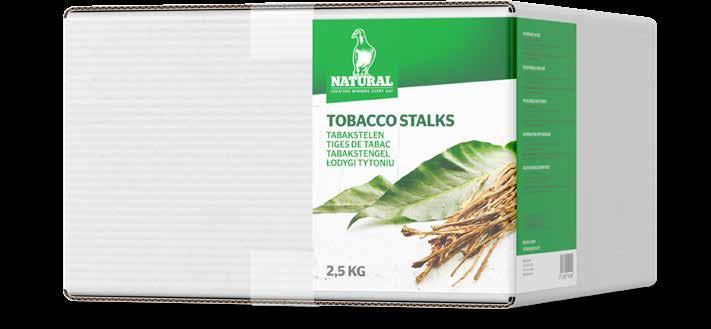 Natural Tobacco Stalks The ideal nest material The Natural Tobacco Stalks are a particularly suitable nesting material, pigeons like to use to build their nest.
