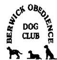 Welcome to Berwick Obedience Dog Club Open Obedience Trial for 2014.