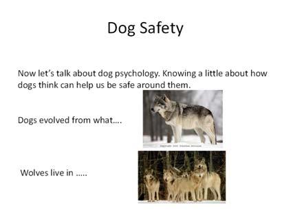 Again, if you are going to have a dog, spend time with it, train it, treat it right or just don t have a dog. Simple. Here we switch gears and talk about dog psychology.