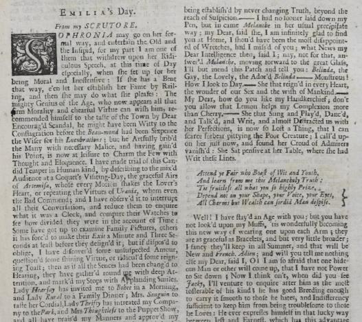 The Female Tatler The Female Tatler began in July 1709, but in August (from issue 19) the publication split into two rival papers following a dispute between the author and printer.