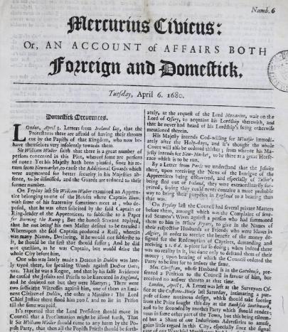 International News John Nichols collection included many publications relating news from outside of the United Kingdom.