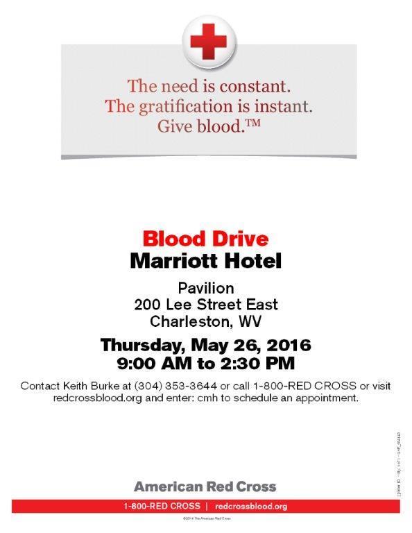 American Red Cross We will count blood donated from January 1, 2017 through June 23 rd, 2017. If you have given blood anytime in this time period either bring a copy of your card or go to www.