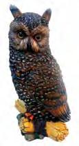 RESIN STATUARY RAPTOR COLLECTION Owl 6.