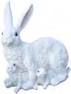 6in White 80123 *08512566* Sister Rabbit 7.1in x 6.