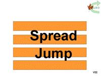 CARO Master Handbook 60 V22 Spread Jump. See Appendix M for information on the equipment construction, heights, floor markings and send zones.