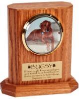 Memorialize your best friend. Wood choices: Cherry, Oak and Walnut.